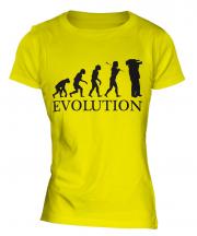 Cameraman Evolution Ladies T-Shirt
