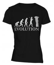 Cameraman Evolution Ladies T-Shirt