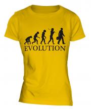 Businessman Evolution Ladies T-Shirt