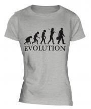 Businessman Evolution Ladies T-Shirt