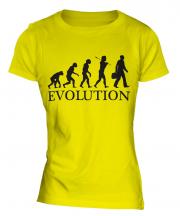 Businessman Evolution Ladies T-Shirt