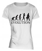 Businessman Evolution Ladies T-Shirt