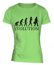 Businessman Evolution Ladies T-Shirt