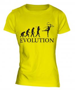Rhythmic Gymnastics Ribbon Evolution Ladies T-Shirt