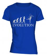 Rhythmic Gymnastics Ribbon Evolution Ladies T-Shirt