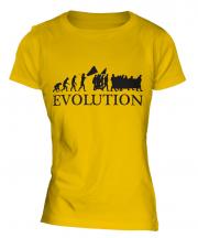 Protest March Evolution Ladies T-Shirt