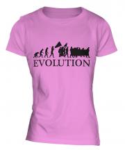 Protest March Evolution Ladies T-Shirt