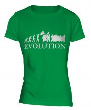 Protest March Evolution Ladies T-Shirt