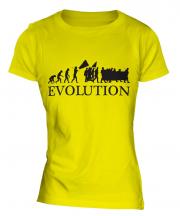 Protest March Evolution Ladies T-Shirt