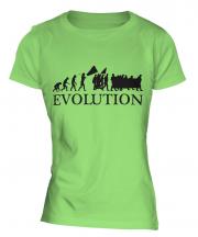 Protest March Evolution Ladies T-Shirt