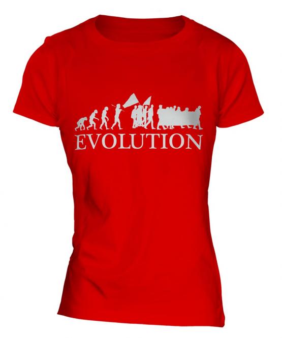 Protest March Evolution Ladies T-Shirt