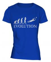 Football Goalkeeper Evolution Ladies T-Shirt