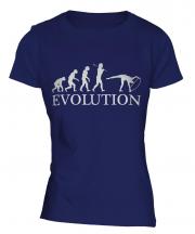 Rhythmic Gymnastics Hoop Evolution Ladies T-Shirt