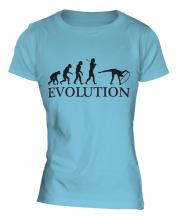 Rhythmic Gymnastics Hoop Evolution Ladies T-Shirt
