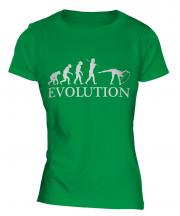 Rhythmic Gymnastics Hoop Evolution Ladies T-Shirt