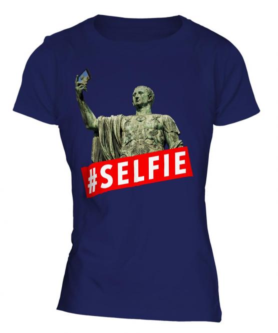 Gaius Julius Caesar Hashtag Selfie Ladies T-Shirt