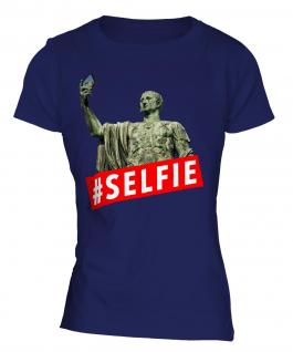 Gaius Julius Caesar Hashtag Selfie Ladies T-Shirt