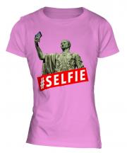 Gaius Julius Caesar Hashtag Selfie Ladies T-Shirt
