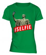 Gaius Julius Caesar Hashtag Selfie Ladies T-Shirt