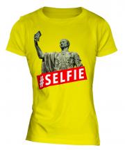Gaius Julius Caesar Hashtag Selfie Ladies T-Shirt