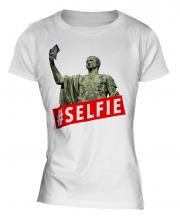Gaius Julius Caesar Hashtag Selfie Ladies T-Shirt