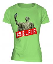 Gaius Julius Caesar Hashtag Selfie Ladies T-Shirt
