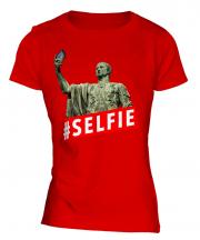 Gaius Julius Caesar Hashtag Selfie Ladies T-Shirt
