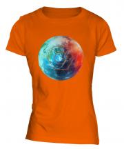 Beautiful Earth Fashion Print Ladies T-Shirt