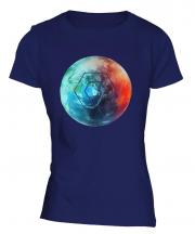 Beautiful Earth Fashion Print Ladies T-Shirt