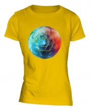 Beautiful Earth Fashion Print Ladies T-Shirt