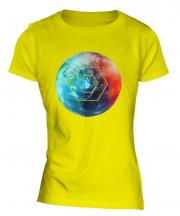 Beautiful Earth Fashion Print Ladies T-Shirt