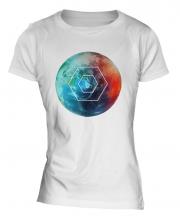 Beautiful Earth Fashion Print Ladies T-Shirt