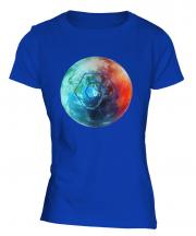 Beautiful Earth Fashion Print Ladies T-Shirt