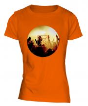 Music Gig Fashion Print Ladies T-Shirt