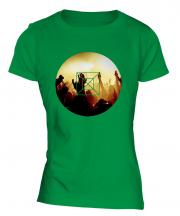 Music Gig Fashion Print Ladies T-Shirt