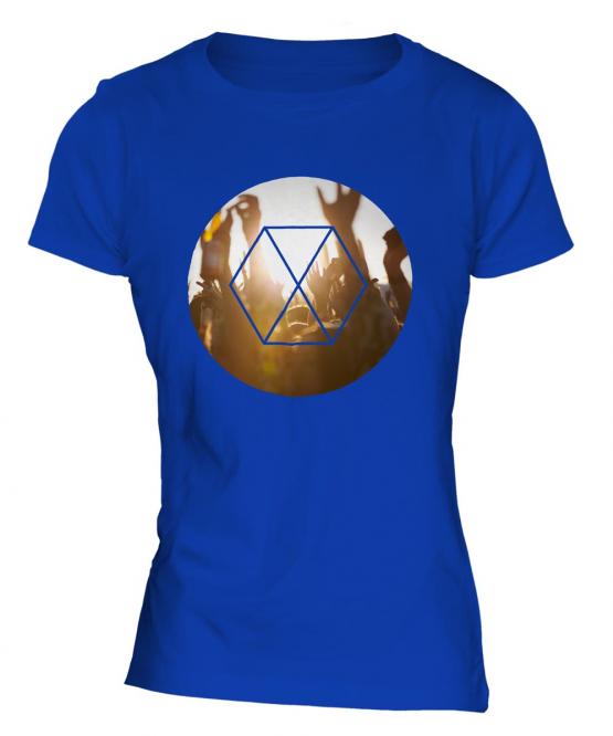 Music Festival Fashion Print Ladies T-Shirt