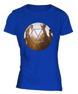 Music Festival Fashion Print Ladies T-Shirt