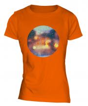 Drops Of Rain Fashion Print Ladies T-Shirt
