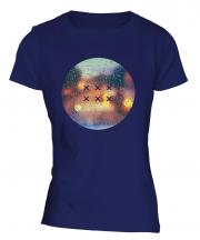 Drops Of Rain Fashion Print Ladies T-Shirt