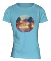 Drops Of Rain Fashion Print Ladies T-Shirt