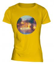 Drops Of Rain Fashion Print Ladies T-Shirt