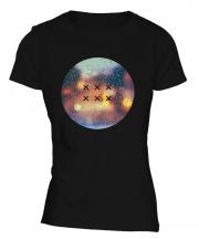 Drops Of Rain Fashion Print Ladies T-Shirt