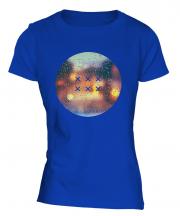 Drops Of Rain Fashion Print Ladies T-Shirt