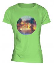 Drops Of Rain Fashion Print Ladies T-Shirt
