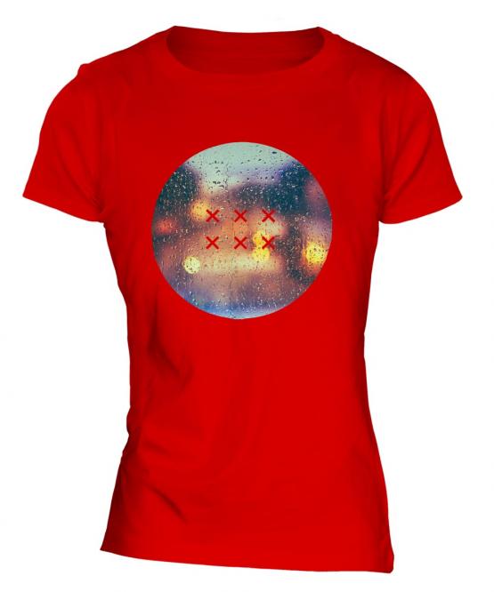 Drops Of Rain Fashion Print Ladies T-Shirt