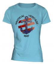 Nautical Heritage 1847 Ladies T-Shirt