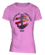 Nautical Heritage 1847 Ladies T-Shirt