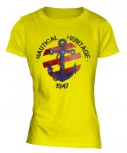 Nautical Heritage 1847 Ladies T-Shirt