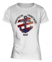 Nautical Heritage 1847 Ladies T-Shirt