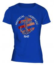 Nautical Heritage 1847 Ladies T-Shirt